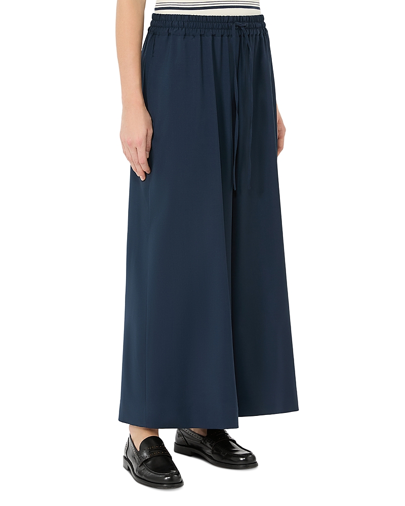 Weekend Max Mara Wkdelmo Cropped Wool Trousers