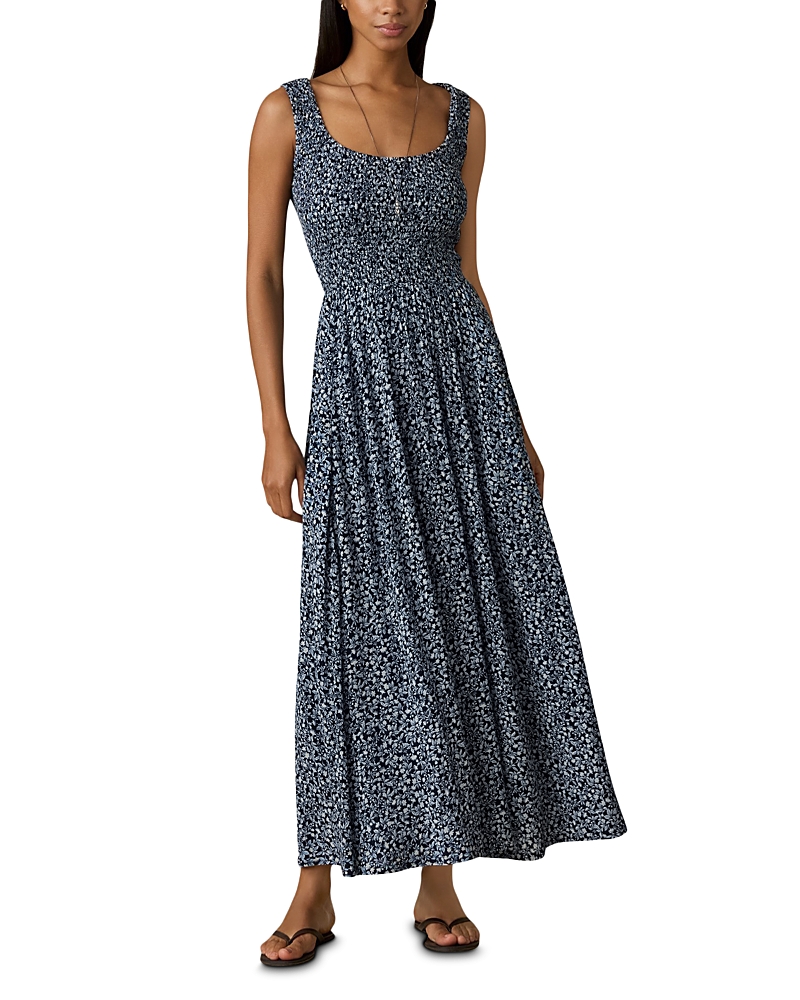 Faherty Sophia Smocked Dress