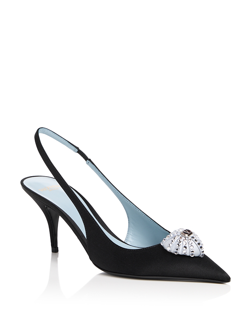 Valentino Garavani Women's Coeur Royal Slingback Pumps