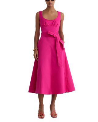 Irina Belted Midi Dress