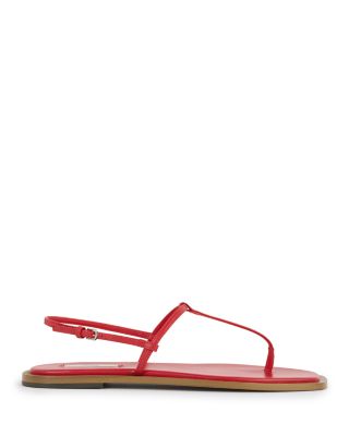 Women's T Strap Leather Sandals