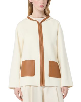 Mstcomica Wool Blend Hooded Coat