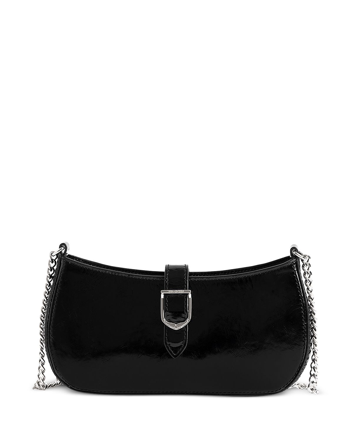 Zadig & Voltaire Janis Vintage Patent Leather Shoulder Bag
