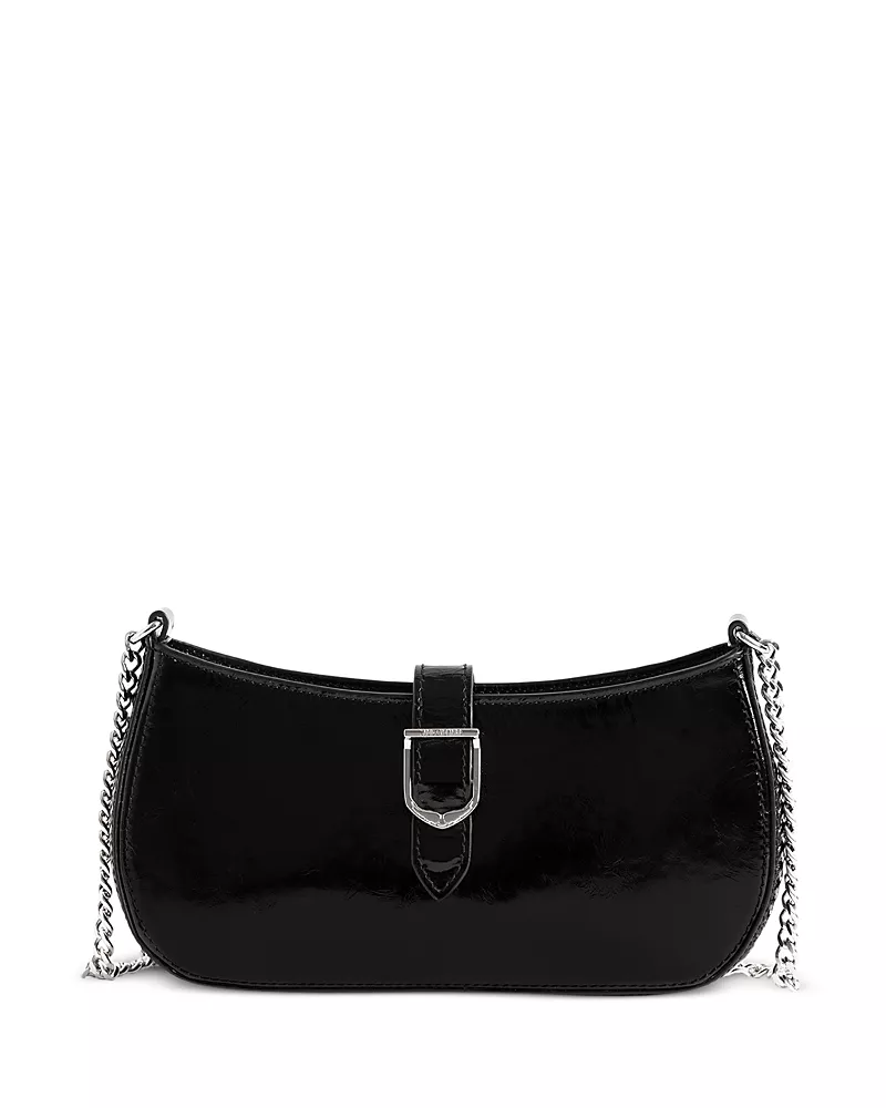 Zadig & Voltaire Janis Vintage Patent Leather Shoulder Bag