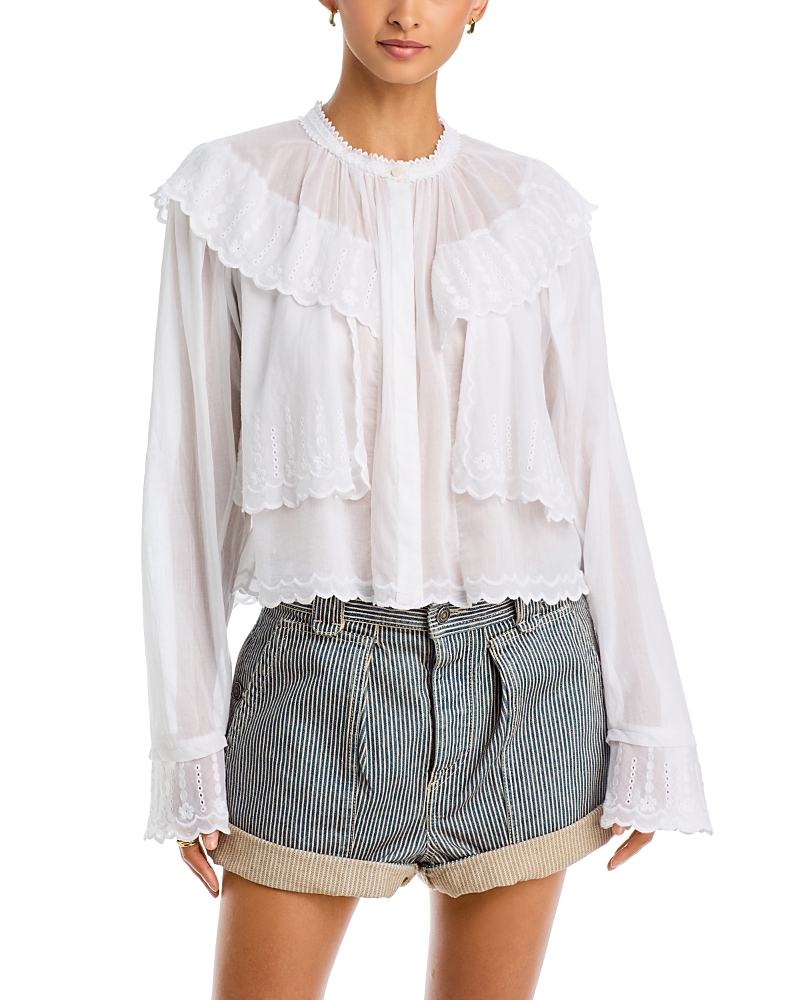 Isabel Marant Kelmon Embroidered Blouse
