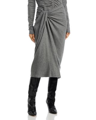 Jeldia Faux Wrap Skirt