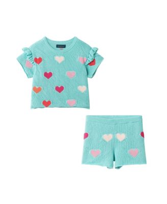  Girls' Heart Crochet Set - Little Kid