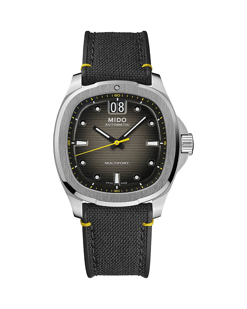 Mido Multifort Tv Big Date Watch, 40mm