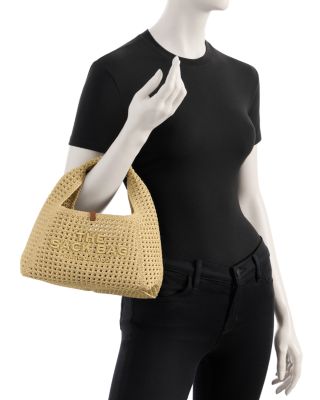 MARC JACOBS The Mini Sack Crochet Shoulder Bag | Bloomingdale's