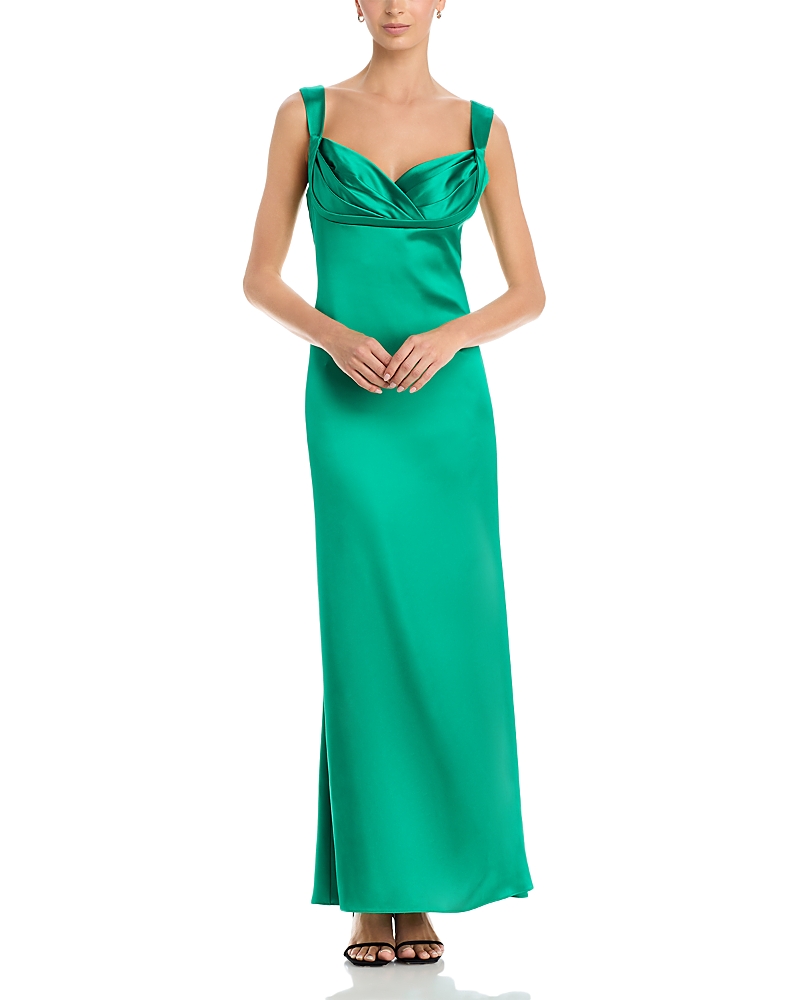 Eliza J Bustier Sheath Gown