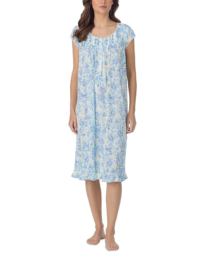 Eileen West Cap Sleeve Knit Waltz Nightgown - Exclusive