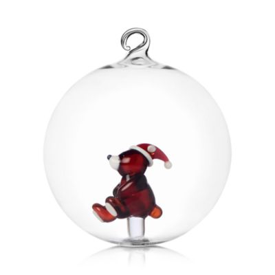 Woodland Tales Brown Bear Christmas Ball