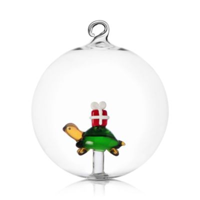 Woodland Tales Turtle Christmas Ball