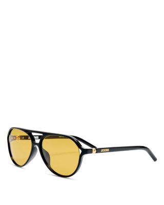 Jacquemus Pastro Aviator Sunglasses, 57mm