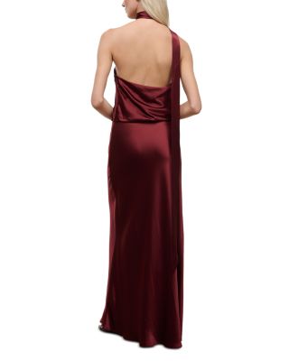 STAUD, Estelle Dress in Pinot, Size 16