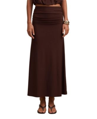  Women's Sutton Flute Maxi Skirt