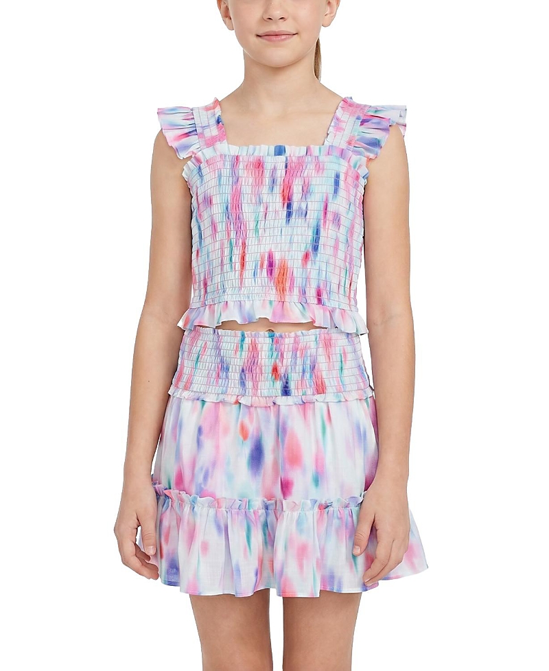 Change of Scenery Girls' Kayla Printed Top and Skirt Set - Little Kid, Big Kid