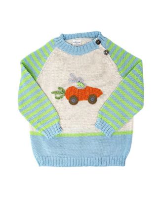 Boys' Knit Carrot Car Easter Sweater - Baby, Little Kid