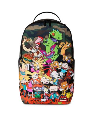 Unisex '90s Nick Camo With Graffiti Backpack