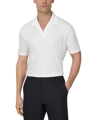 Linen Blend Polo Shirt