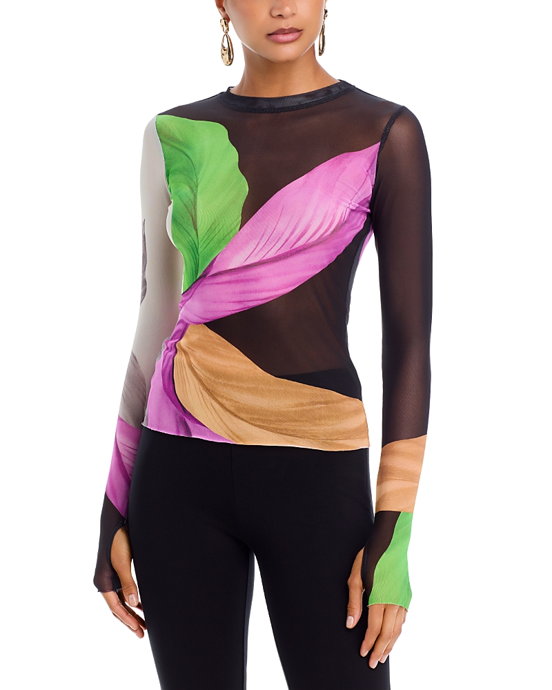 Afrm Kaylee Mesh Top