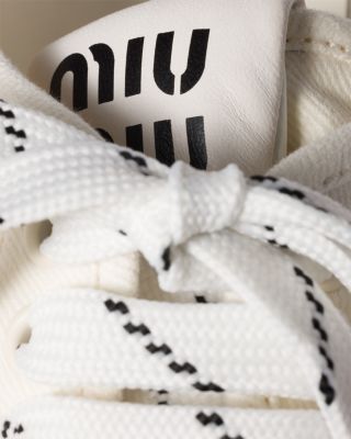 Miu Miu Women's Platform Mule Sneakers | Bloomingdale's Shoes