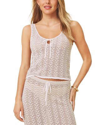 Eleni Stripe Sweater Tank Top