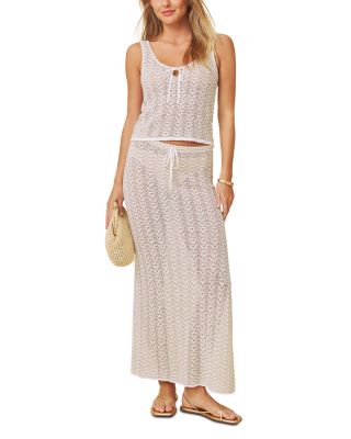 Eleni Stripe Sweater Tank Top & Maxi Skirt