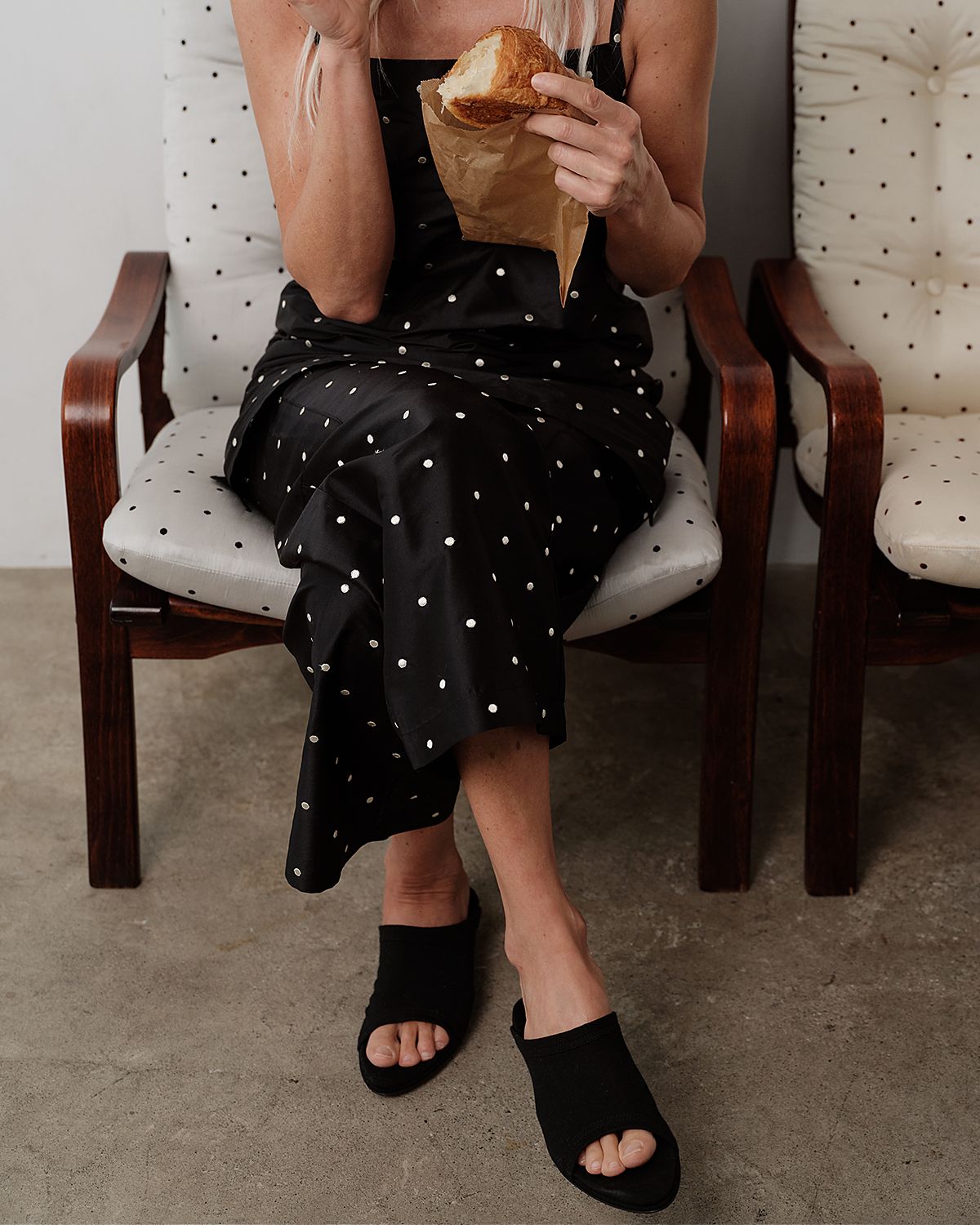 Donni The Taffeta Silk Drawstring Cargo Pants