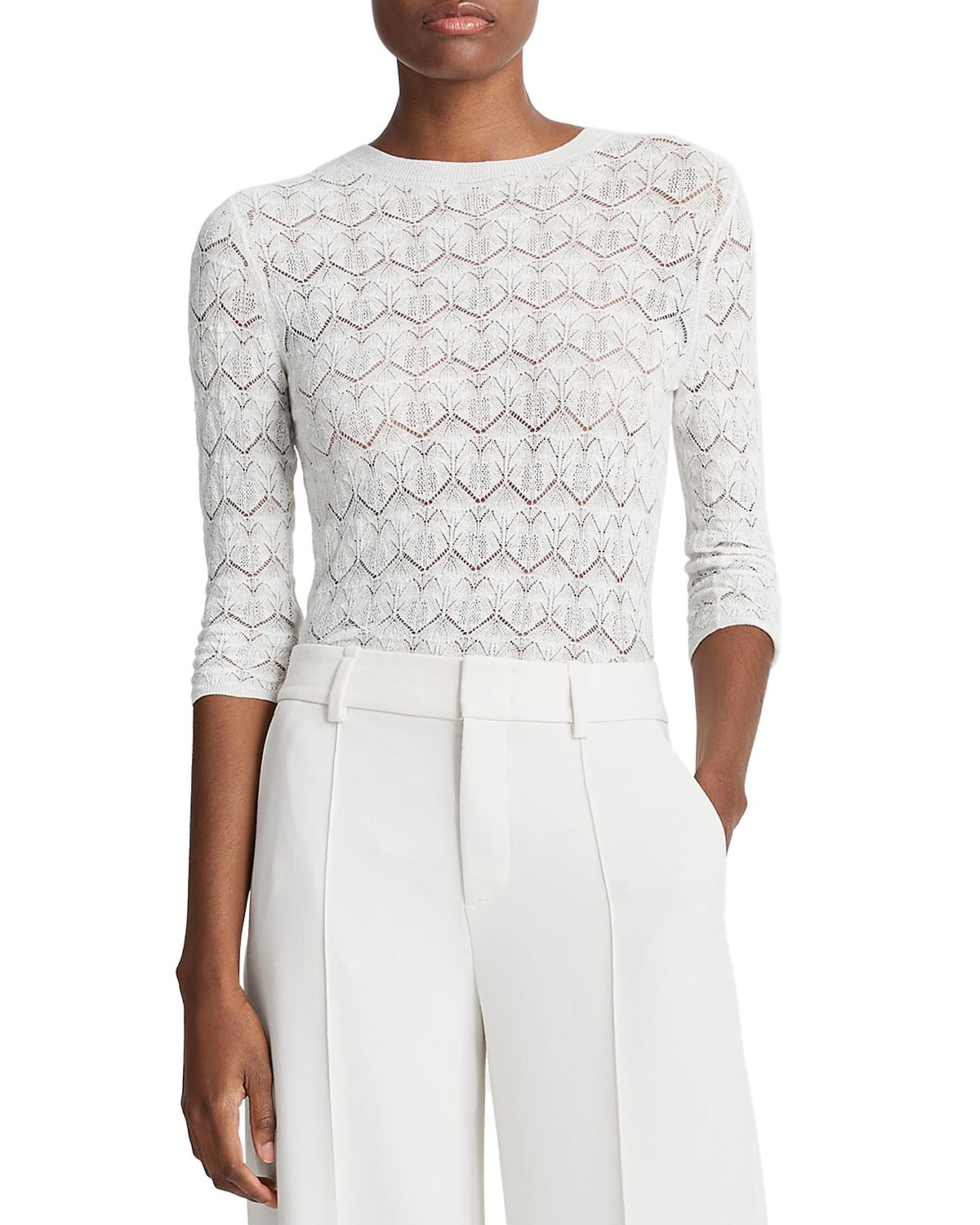 Vince Fine Lace Top