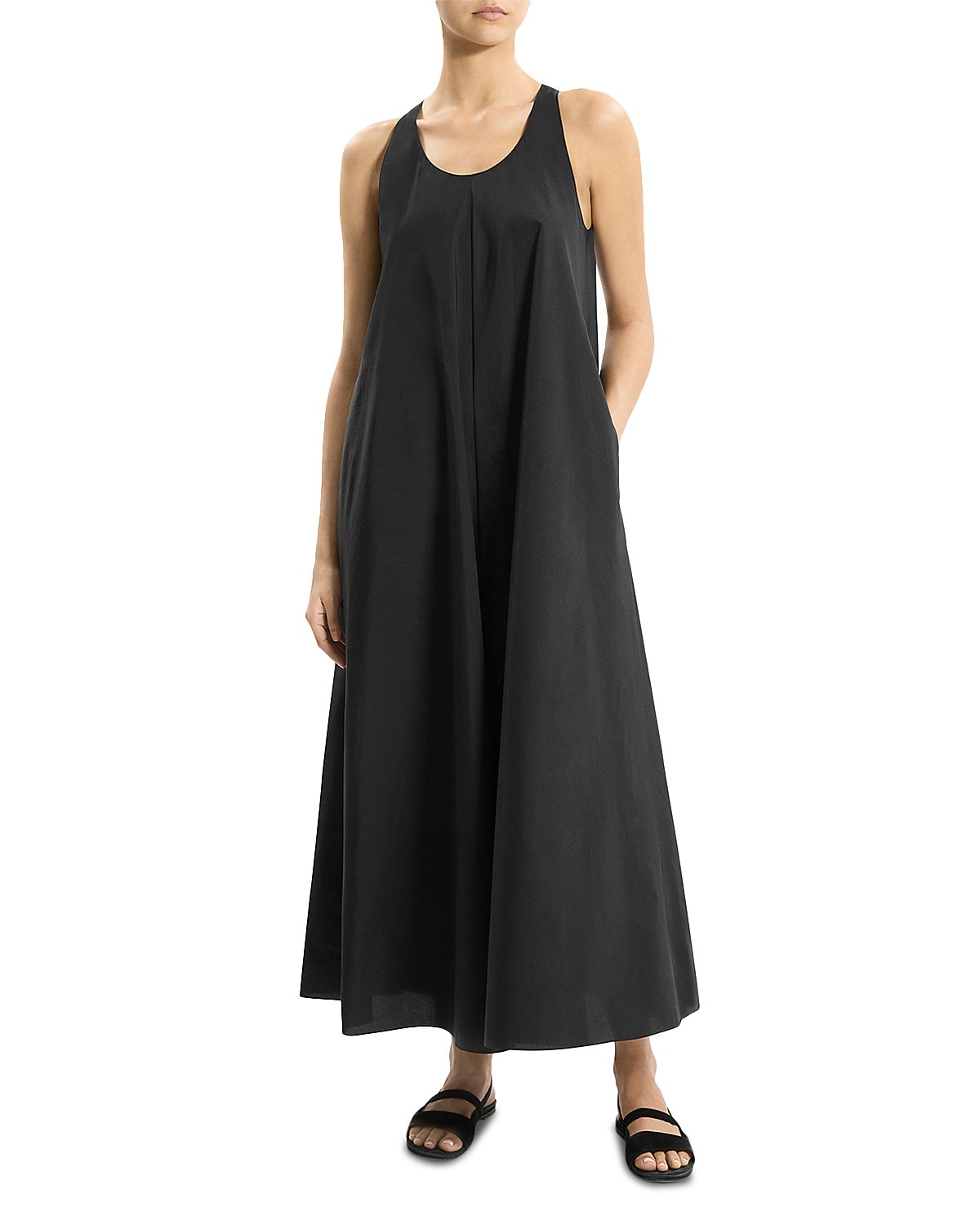 Theory Scoop Neck Sleeveless Dress