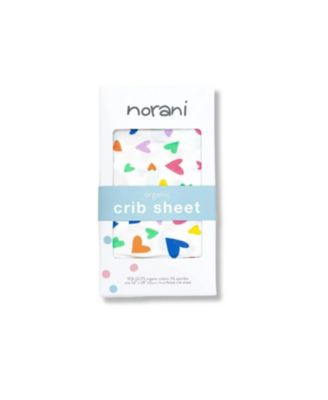 Norani Unisex Organic Fitted Crib Sheet - Baby