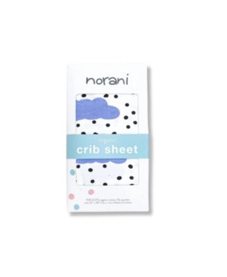  Unisex Organic Fitted Crib Sheet- Baby