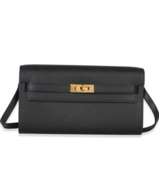 Kelly To Go Wallet Leather Handbag