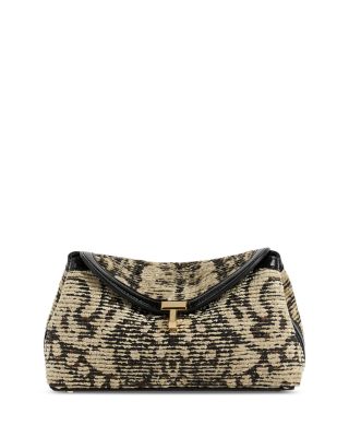 Mini T Lock Paisley Clutch