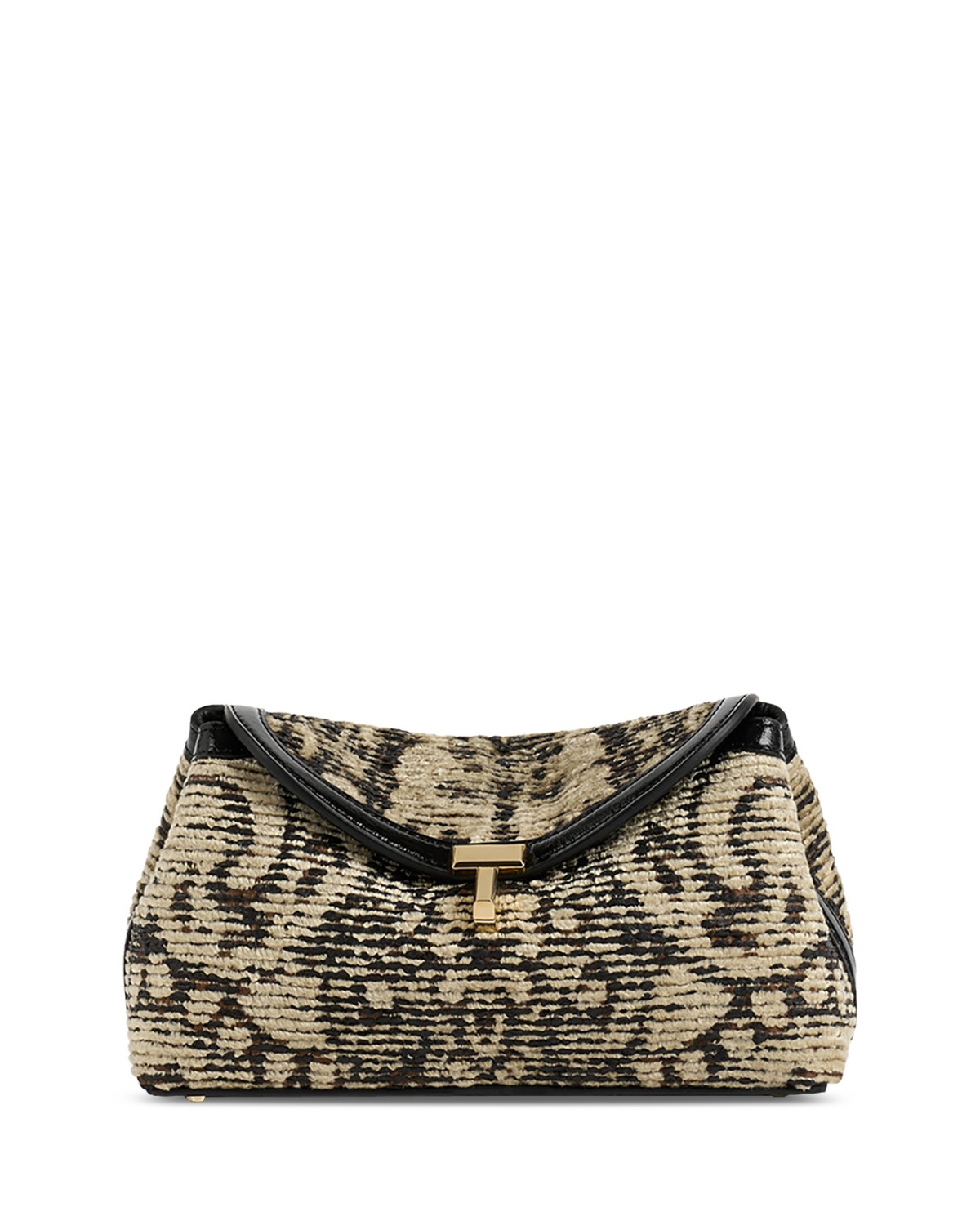 Mini T Lock Paisley Clutch