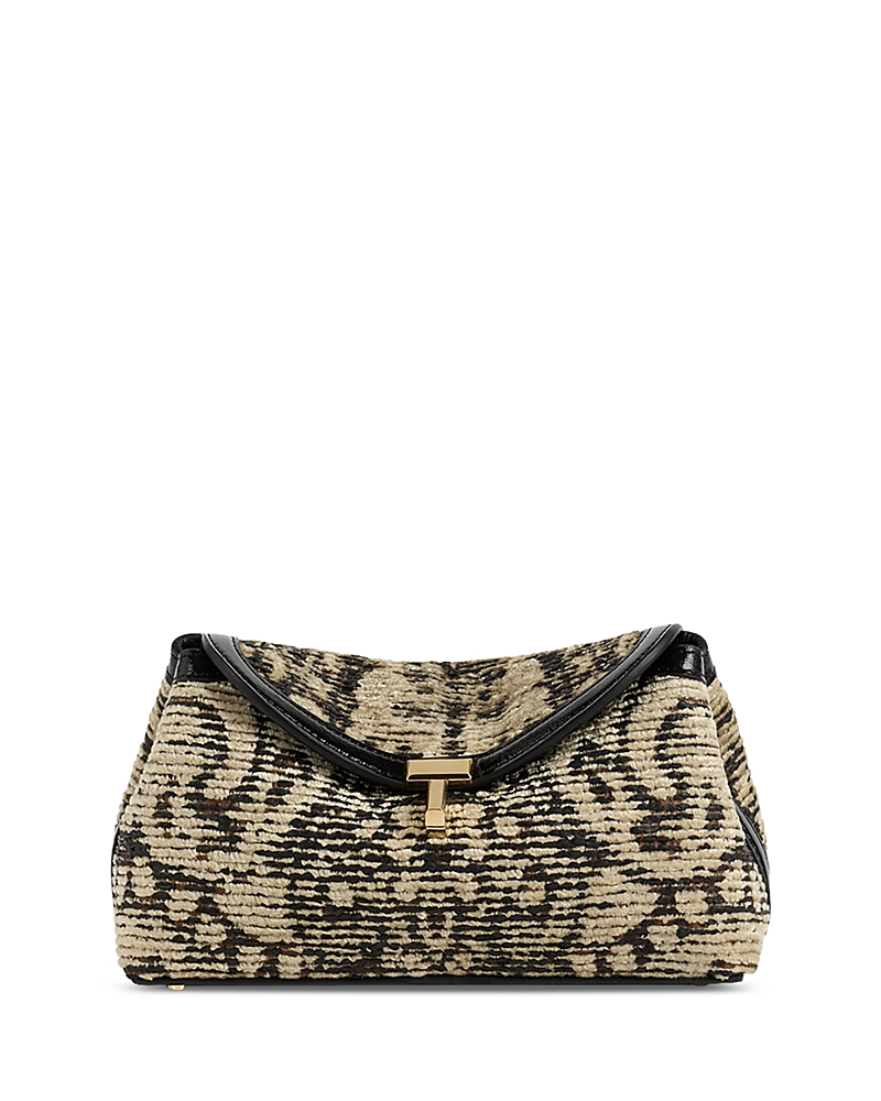 Toteme Mini T Lock Paisley Clutch