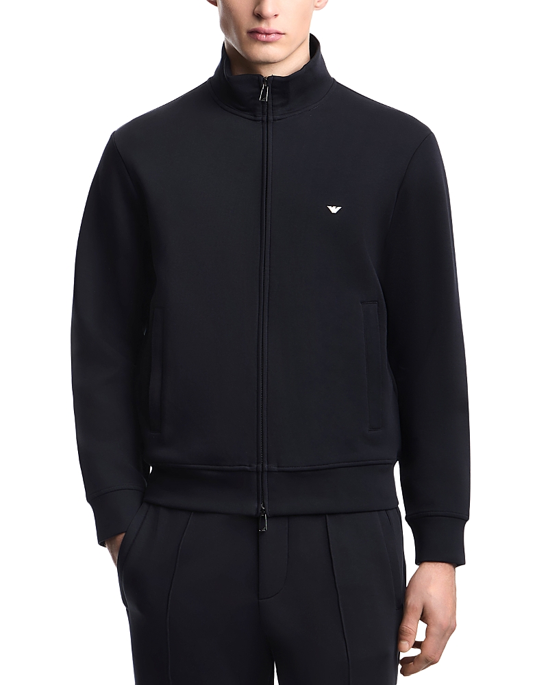 Emporio Armani Essential Double Jersey Zip Up Sweatshirt