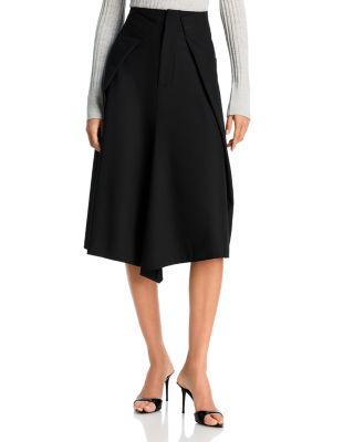 Tailored Midi Skirt