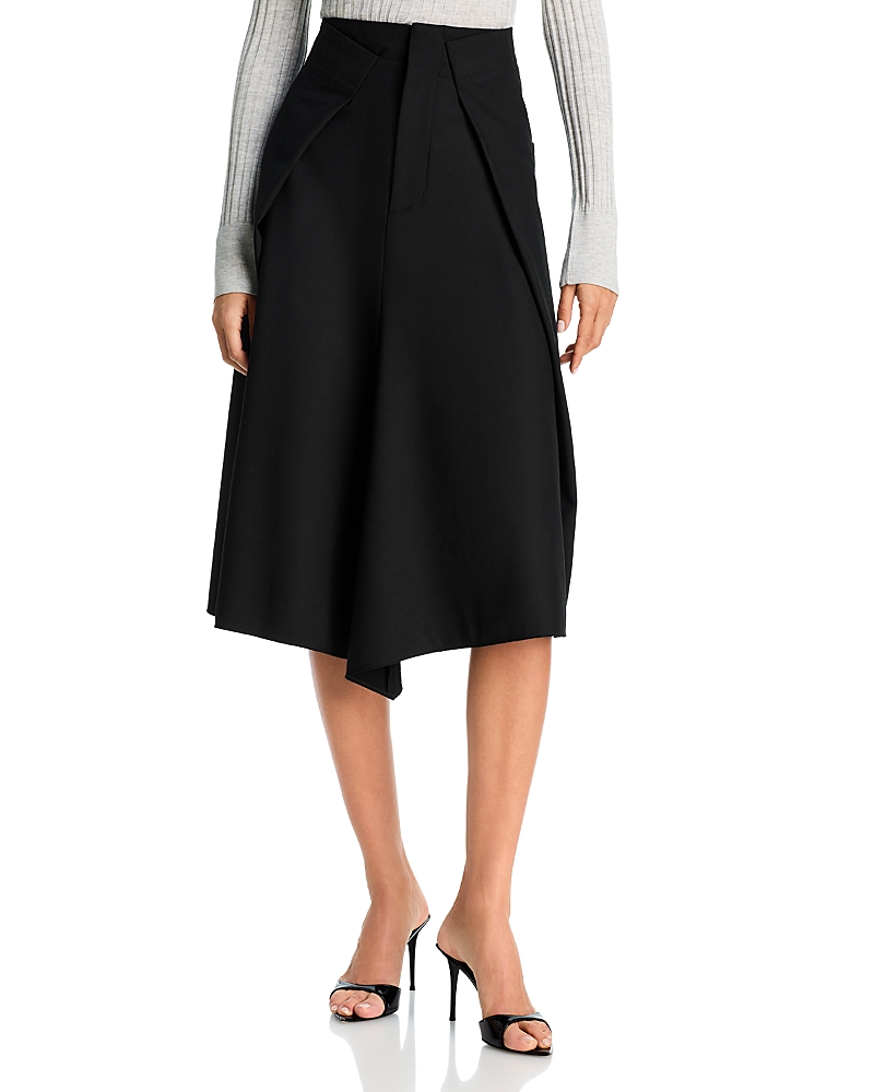 Victoria Beckham Tailored Midi Skirt