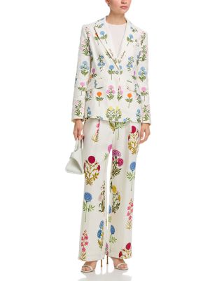 The Amelia Embroidered Blazer & Pants