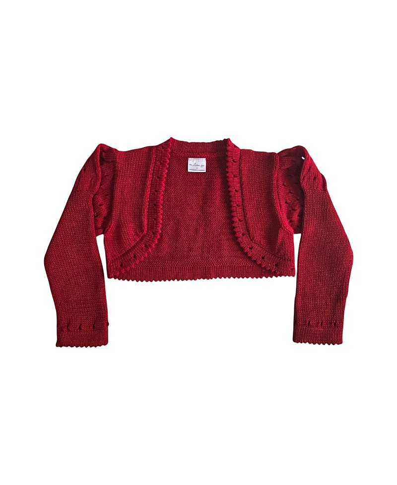 Melange Collection Girls' Bolero Cardigan - Baby, Little Kid