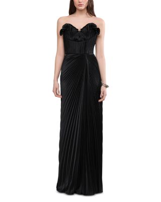 Amur Kaylani Pleated Gown
