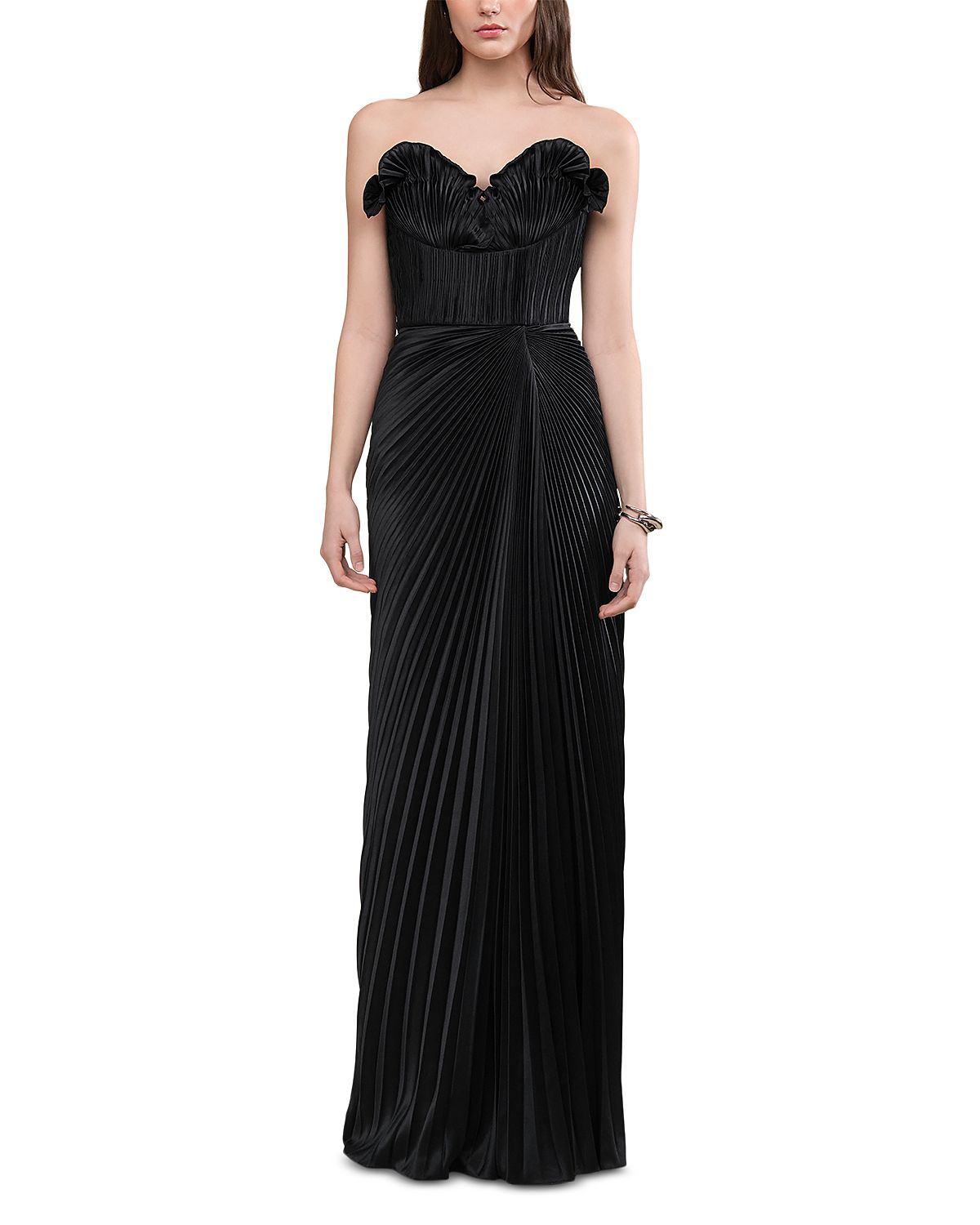 Amur Kaylani Pleated Gown
