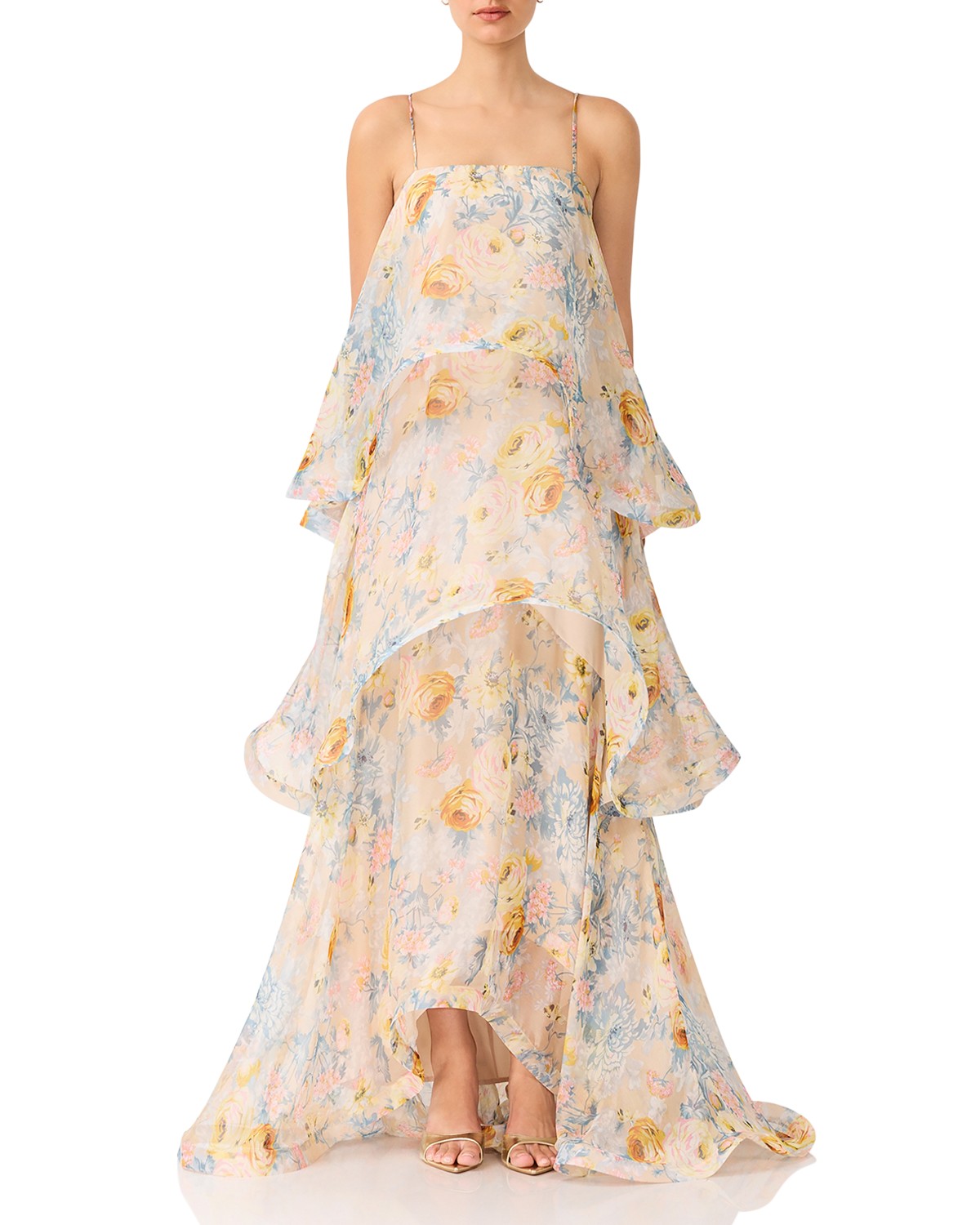 Armani Tiered Maxi Dress