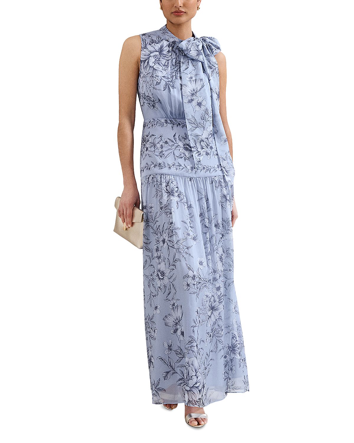 Phase Eight Dakota Silk Maxi Dress