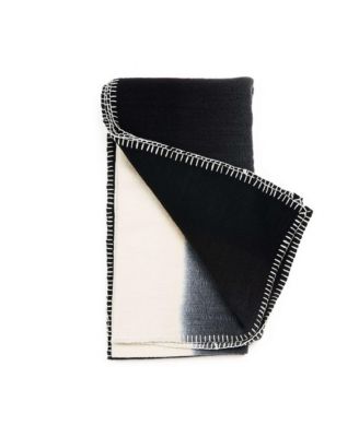 Handwoven Ink Soft Merino Throw Blanket