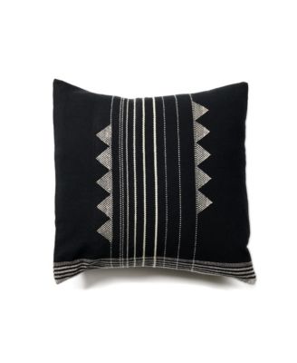 Kora Handloom Artisanal Pillow, 24" x 24"