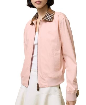  Cropped Tropical Gabardine Hayfield Harrington Jacket