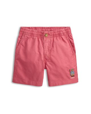 Boys' Polo Bear Cotton Oxford Shorts - Little Kid